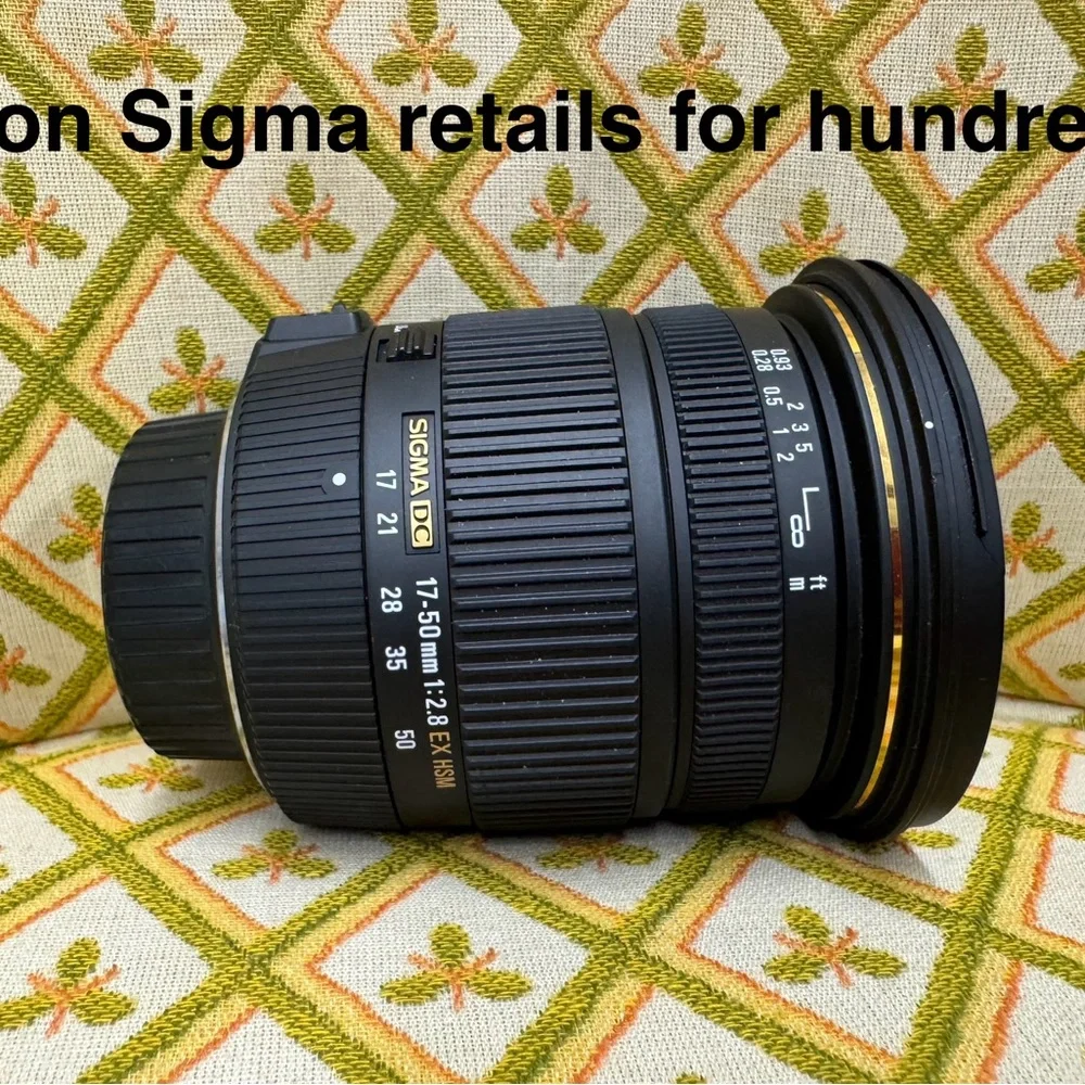 COPY - Nikon sigma camera lens